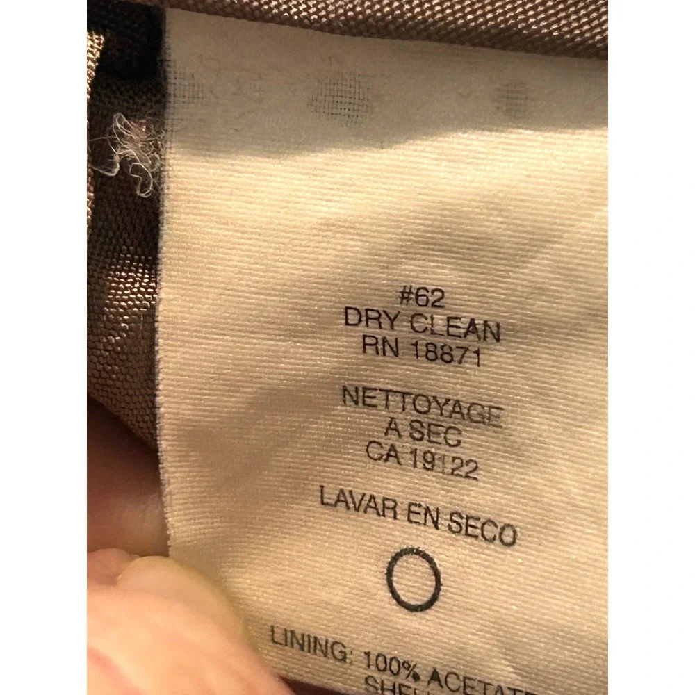Vintage High Waisted Pleated Plaid Trousers Brown Glen Check Tapered Pants 10